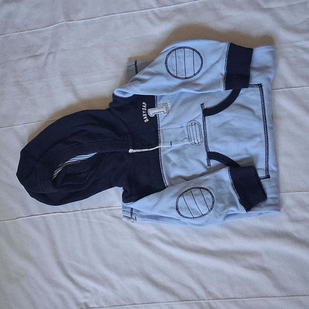 Baby Gap Hoodie Bodysuit